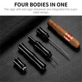 Aiguilles à Cigares 4 en 1, 2 Tailles de Poinçons Cigarloong