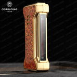 Ensemble accessoires cigare, cendrier métal grand diamètre, ciseaux lisses, briquet coupe-vent, 3 pièces Cigarloong