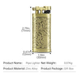 Coffret Fumeur de Pipe 7 Pièces, Plateau à Tabac et Accessoires Cigarloong