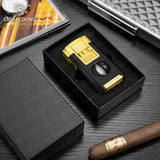 Briquet à Cigares 5 en 1 avec Aiguille Diamantée Cigarloong