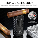 Allume-Cigare Multifonctionnel 5 en 1, Coupe-Cigare, Perceuse, Porte-Cigare, Aiguille Cigarloong