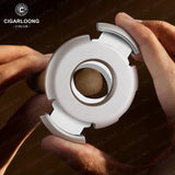 Coupe-Cigare Rond Lame Lisse Inox - Cigarium™
