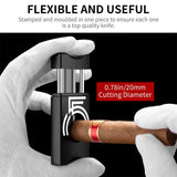 Coupe-cigare en V et briquet Cigarium