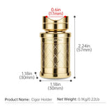 Allume-Cigare de Luxe avec Support Perforateur, Coupe-Vent Cigarloong
