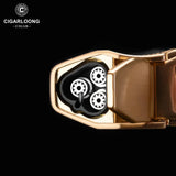 Briquet Portable 3 en 1 avec Plateau à Cigares et Perceuse Cigarloong