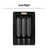 Allume-Cigare Multifonctionnel, Coffret Cadeau 3 Pièces, Coupe-Cigare, Étui à Cigares Cigarloong