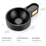 Ensemble Fumeur de Cigares, Cendrier Métal, Porte-Cigare Grand Calibre Cigarloong