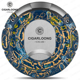 Coupe-Cigare Semi-Automatique en Acier Inoxydable Lisse, Double Face, Coupe Plate et en V Cigarloong