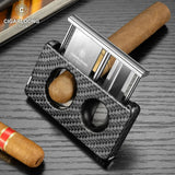 Coupe-Cigare Multifonctionnel 5 en 1, Coupe Plate en V, Porte-Cigare Caché Cigarloong