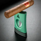 Coupe-Cigare en Forme de V, Ciseaux Tranchants, Perceuse Portable, Lames Multifonctions Cigarloong