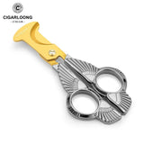 Coupe-Cigare Acier Inoxydable, Lame Lisse, Grand Calibre Cigarloong