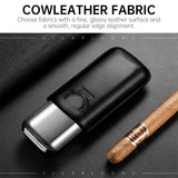 Coffret Cadeau Fumeur de Cigares, Étui, Briquet, Coupe-Cigares Cigarloong