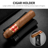Coupe-Cigare en Forme de V, Ciseaux Tranchants, Perceuse Portable, Lames Multifonctions Cigarloong
