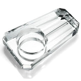 Cendrier à Cigares en Verre et Cristal, Grand Diamètre Cigarloong