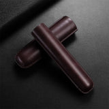 Étui cigares cuir portable, mini humidificateur de voyage, support tube unique Cigarloong