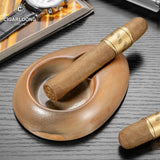 Cendrier à Cigares Multifonctionnel en Céramique, Grand Diamètre Cigarloong