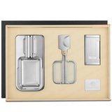 Coffret Cadeau Fumeur de Cigares 3 Pièces – Cendrier, Briquet, Ciseaux Cigarloong