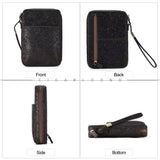 Étui à Cigares Portable Rétro Voyage, Cuir Véritable de Vachette, 5 Cigares Cigarloong