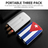 Nouvel Étui à Cigares en Cuir Portable de Voyage, Boîte Anti-Humidité, Cadeau Créatif pour Hommes Cigarloong