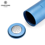 Tube à Cigares de Grand Diamètre avec Humidificateur Intégré, Hygromètre Cigarloong