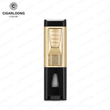 Briquet Coupe-Vent avec Porte-Cigare en Diamant Cigarloong