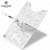 Support à Cigares Pliable en Métal, Design Sculpté Cigarloong