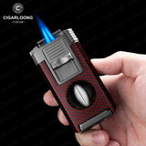 Briquet à Cigares 5 en 1 avec Aiguille Diamantée Cigarloong