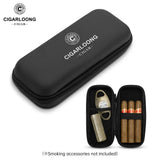 Sacoche à Cigares avec Compartiments, Rangement Portable de Voyage Cigarloong