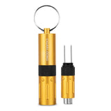 Perforeuse à Cigares 2 en 1, Épingle en Acier Inoxydable, Anti-Main Chaude, Boîte-Cadeau Cigarloong