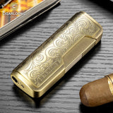 Ensemble de Trois Briquets Droits Coupe-Vent, Coupe-Cigare Tranchant, Cendrier Grand Calibre Cigarloong