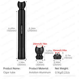 Tube à Cigare Multifonctionnel avec Perceuse et Copeaux de Cèdre Cigarloong