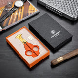 Coupe-Cigare Acier Inoxydable, Lame Lisse, Grand Calibre Cigarloong