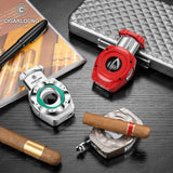 Coupe-Cigare en Acier Inoxydable Multifonctionnel, Lame Lisse, Coupe en V, Coupe Plate, Poinçon Cigarloong
