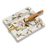 Cendrier à Cigares Motif Classique Européen, Incrustation Cuivre Cigarloong