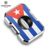 Coupe-Cigare Mini Portable de Voyage en Forme de V, Lame Tranchante en Acier Inoxydable, Modèle Exquis Cigarloong