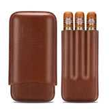 Étui Cigares Cuir 3 Emplacements - Cigarium™