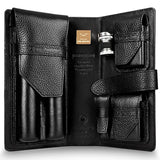 Coffret d'Humidification pour Cigares, Cuir Hydratant, Ensemble 7 Pièces avec Briquet Cigarloong