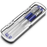 Aiguilles à Cigare Style Stylo, Lot de 2, Acier Inoxydable