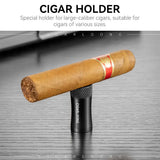 Ciseaux à Cigares Multifonctionnels en Acier Inoxydable, Aiguille à Cigares Dissimulée Cigarloong