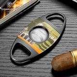 Ciseaux coupe-cigare en V format mini portable