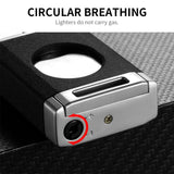 Allume-Cigare 2 en 1 Coupe-Cigare Multifonctionnel, Coffret Cadeau Cigarloong