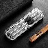 Aiguilles à Cigare Style Stylo, Lot de 2, Acier Inoxydable
