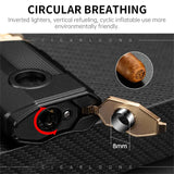 Briquet Portable 3 en 1 avec Plateau à Cigares et Perceuse Cigarloong
