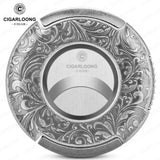 Coupe-Cigare en Acier Inoxydable Portable Créatif, Lame Lisse, Grand Calibre, Emballage Cadeau Artistique Cigarloong