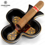 Cendrier à Cigares en Céramique, Base en Forme de Cœur Cigarloong