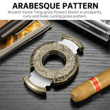 Coupe-Cigare en Acier Inoxydable Portable Créatif, Lame Lisse, Grand Calibre, Emballage Cadeau Artistique Cigarloong