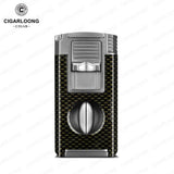 Briquet à Cigares 5 en 1 avec Aiguille Diamantée Cigarloong