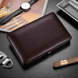 Boîte Cigares Voyage Cuir Étanche - Cigarium™