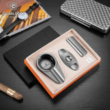 Ensemble Fumeur 3 Pièces : Briquet Droit, Coupe-Cigare, Cendrier Grand Diamètre Cigarloong