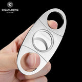 Coupe-Cigare Pointu en Acier Inoxydable, Guillotine de Poche Cigarloong